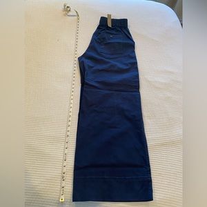 NWT J Crew Astrid wide leg pants in navy